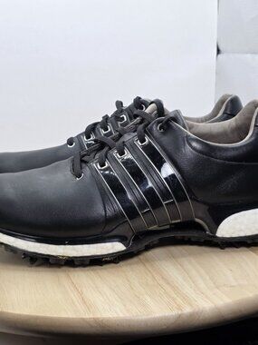 Adidas Tour360 Boost Spikeless Golf Shoes Men’s 8 Black BB7925 Clean